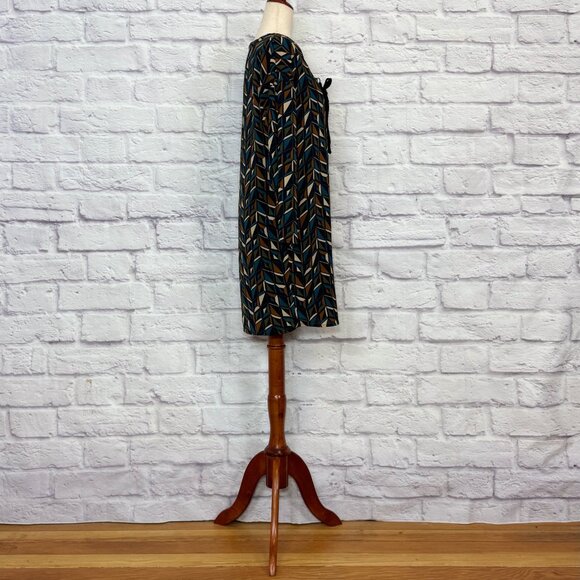 La Fee Maraboutee Geometric Print Knee-Length Dress - Picture 3 of 6